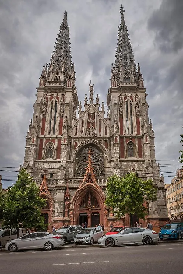 Lägenhet Charming City Center Flat L Self Check-In Kiev